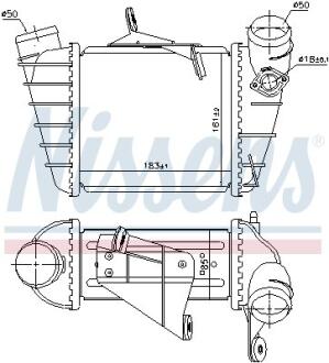 SKODA Інтеркулер FABIA I 1.9TDI 00- NISSENS 961200