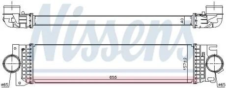 Інтеркулер NISSENS 961235