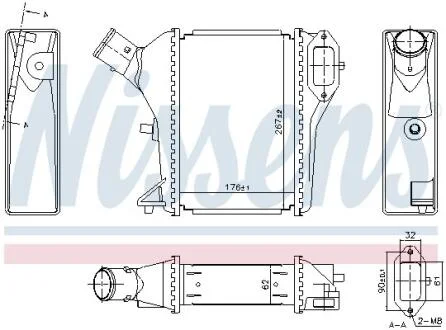 Інтеркулер NISSENS 961423