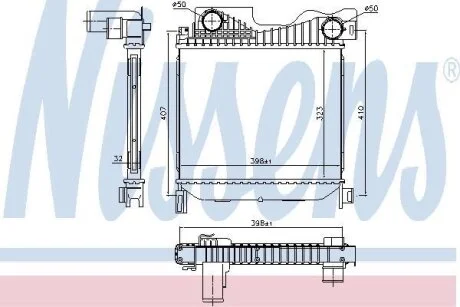 Інтеркулер NISSENS 96273