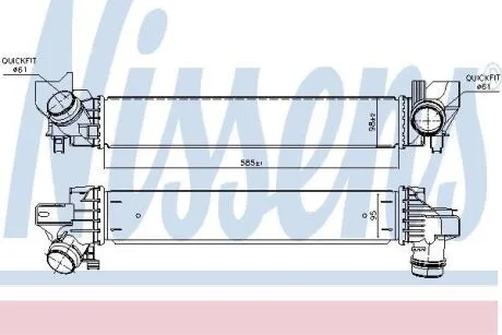 Інтеркулер NISSENS 96378