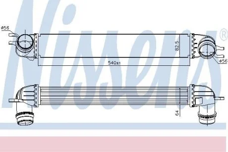 Вентилятор (комплект) NISSENS 96397