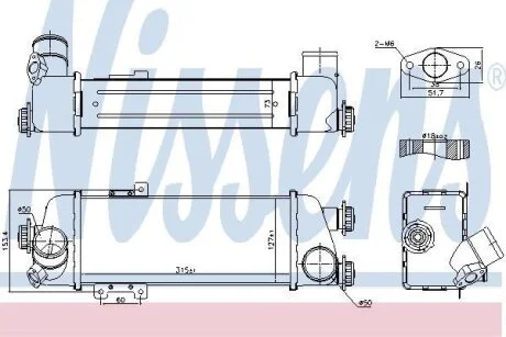 Інтеркулер NISSENS 96409