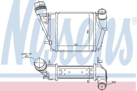 Інтеркулер NISSENS 96410