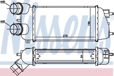 Інтеркулер NISSENS 96495