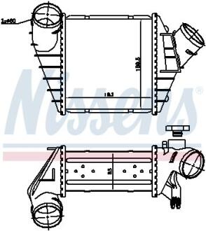 Радіатор наддуву NISSENS 96759