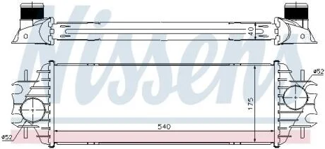 Інтеркулер NISSENS 96762