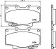 Гальмівні колодки TOYOTA Land Cruiser 4.2, 4.5i 24V NISSHINBO NP1043 (фото 1)
