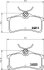 Колодки гальмівні дискові задні Toyota Avensis, Corolla 1.4, 1.6, 1.8, 2.0 (99-03) NISSHINBO NP1103 (фото 1)