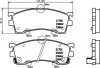 Колодки тормозные дисковые передние Mazda 626 1.6, 1.8 2.0 (91-97) NISSHINBO NP5003 (фото 1)