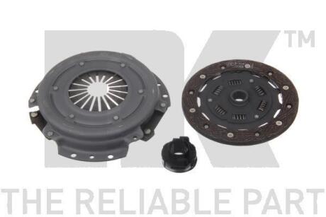К-кт зчеплення Renault 5,9,11,19 1.1-1.4 180mm NK 133906