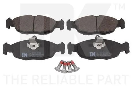 Гальмівні дискові колодки, комплект NK 221217