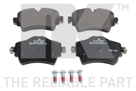 Колодки гальмівні дискові передні BMW 2 ACTIVE TOURER 218D 218I 2014- NK 221572