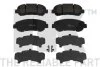 К-кт перед. гальм. колодок Nissan Qashqai/X-Trail 1.6-2.5 02.07 NK 222269 (фото 1)