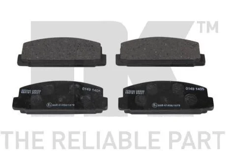 Гальмівні колодки дисковi зад. Mazda 323 93-97, 98-, 626 91-, 6 02- NK 223240