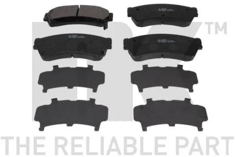 Гальмівні колодки перед. Mazda 6 1.8, 2.0 MRZ 07- NK 223255