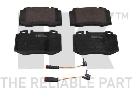 Тормозные колодки передние (17.7mm) Mercedes W203 C-class, W163 M-class,W220 S-c NK 223347
