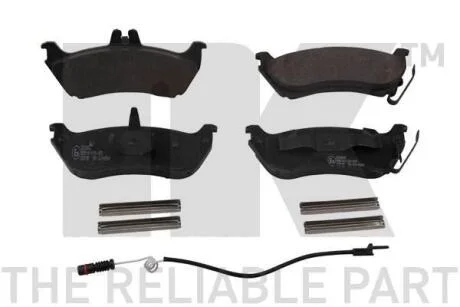 Комплект тормозных колодок, дисковый тормоз NK 223359