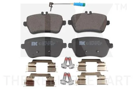 Гальмівні дискові колодки, комплект NK 223389