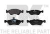 Тормозные колодки передние (17.5mm) Opel Kadett E,Vectra 88-,Astra 2.0 91-,Omega NK 223607 (фото 1)