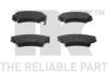Гальмівні колодки дискові перед. Opel Insignia 08- (середина диска 321mm)/(17&quot;) NK 223641 (фото 1)