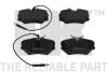 Тормозные колодки передние (19.0mm) Peugeot 306 2.0S16, 405 GRI,SRI (Lucas) NK 223715 (фото 1)