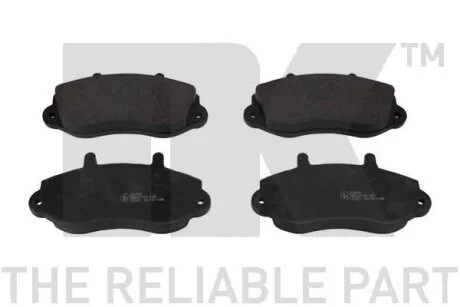 (R15)Гальмівні колодки дискові перед. Opel/Renault Movano/Master T28/Master T33/Master T35/Master NK 223945