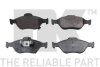 Тормозные колодки передние (17.9mm) Toyota Yaris 1.3 02- NK 224581 (фото 1)