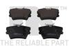 Тормозные колодки задние (17.3mm) VW T4 01/96- (Lucas) NK 224732 (фото 1)