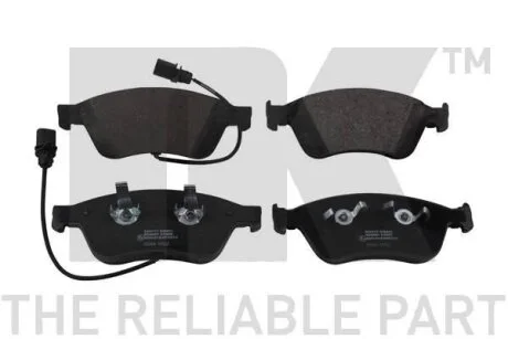 Тормозные колодки передние Audi A6, A8 2.8,3.2,3.7 05- NK 224777