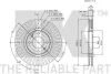 (Пн.-Пт. до 16:00) Диск гальмівний невентильований NK 313720 (фото 3)