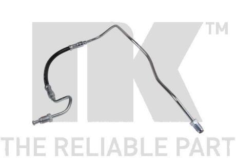 Тормозной шланг-трубка задний правый Megane3/Scenic3 695mm NK 853976