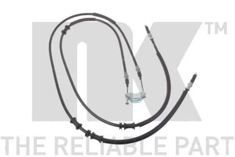 Трос стояночного тормоза задний левый правый Opel Astra G 98-05 NK 9036100