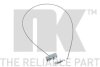 Трос гальма стоянки центральний NISSAN PRIMASTAR 02-14, OPEL VIVARO 01-10, RENAULT TRAFIC 00-14 NK 9036114 (фото 1)