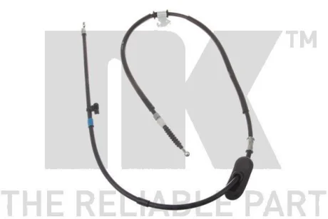 Трос гальмівний l= 1812/1685 задній лівий NK 9036147