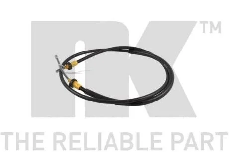 Трос ручного тормоза Renault Sandero 07- 1658мм NK 9039128