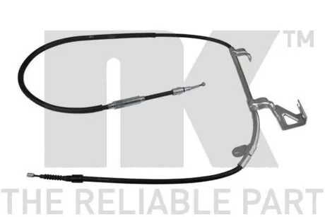 Трос ручника (правый) (1890/1577 мм) VW Passat 96-05 (дисковый тормоз) NK 904793
