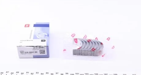 Вкладиші шатунні NPR 181 035 0001 00