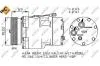 Компресор кондиціонера NRF 32748 (фото 1)