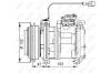 Компресор кондиціонера NRF 32823 (фото 5)
