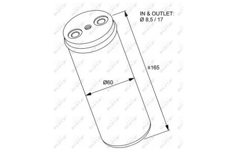 Осушувач, система кондиціонування повітря NRF 33233