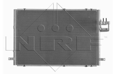 Радіатор кондиціонера NRF 350008