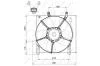 Вентилятор радіатора NRF 47487 (фото 2)