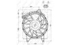 Вентилятор радіатора NRF 47499 (фото 2)