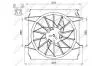 Вентилятор радіатора NRF 47529 (фото 2)