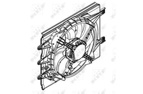 Вентилятор радіатора NRF 47596