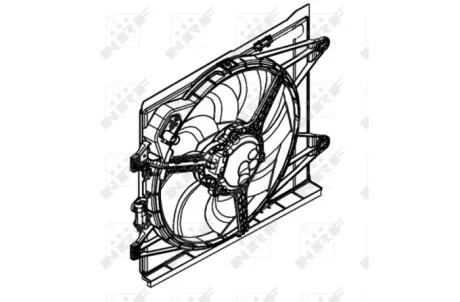 Вентилятор радіатора NRF 47597