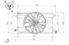 Вентилятор, система охолодження двигуна NRF 47961 (фото 1)