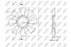 Крильчатка вентилятора (діаметр 415мм, кількість лопастей 8) MITSUBISHI L 300 III, PAJERO II 4D56(8V)-6G74(DOHC24V) 11.86-02.06 NRF 49867 (фото 5)