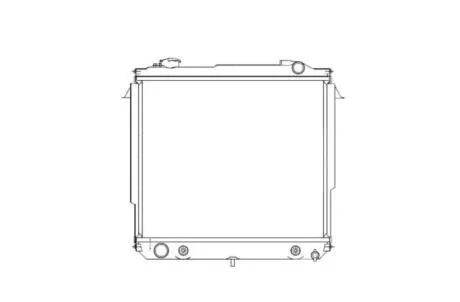 Радиатор, охлаждение двигателя NRF 50300